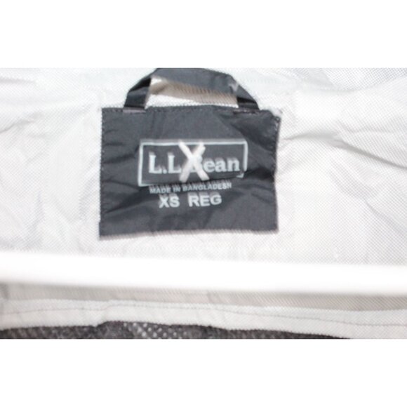 LL Bean Meridian Rain Coat Waterproof Breathable Black Size XS - Picture 4 of 11